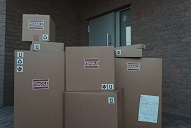 scatoli impacchettati